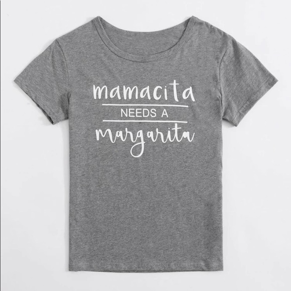 “MAMACITA NEEDS A MARGARITA” TEE NWOT - Picture 3 of 7